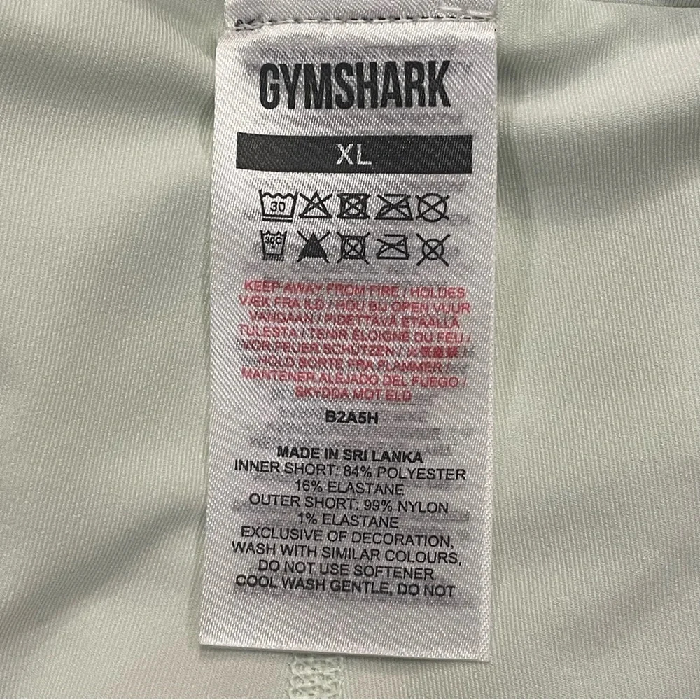 Gymshark Women’s Speed 2 in 1 Shorts Cucumber Green Size XL